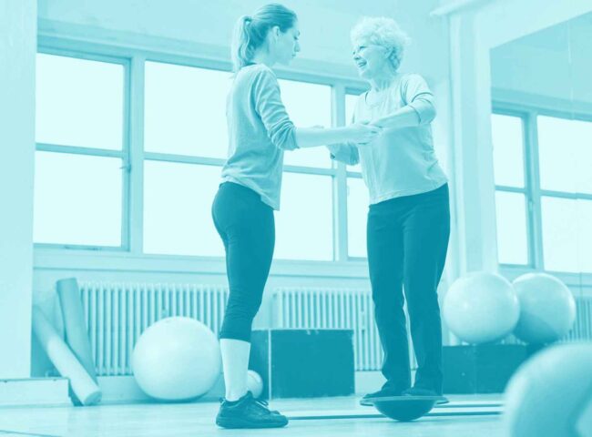 rééducation de l'équilibre